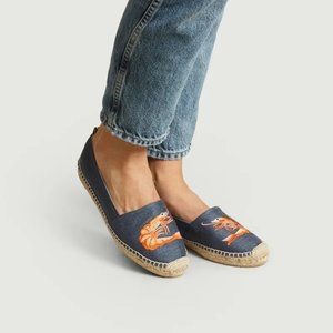 CASTANER Kenda Crawfish Espadrille Flats Sz 36/6 NEW